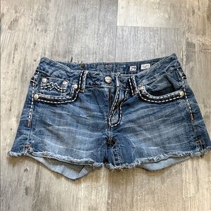 Miss Me Denim Cutoff Jean Shorts Womens Size 29